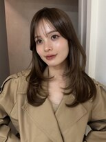 ノイ 銀座(noi) 顔周りレイヤーカットべージュカラーくびれレイヤーカット