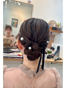 紡 デザインシニヨン