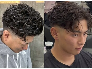 キング 楠葉店(K!ng)の写真/波巻きツイストスパイラル/ツイスパ/ニュアンスパーマ等、一人一人の骨格・雰囲気に合わせたstyleをご提案!