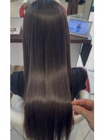アース 焼津店(HAIR&MAKE EARTH) 髪質改善×艶カラー×ストレート