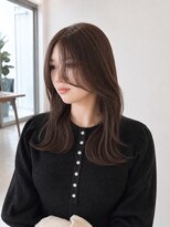 ファム 宝町店(femme)&nbsp;小顔見えが叶うシースルーバングミディ