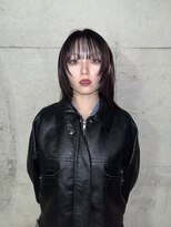 ロウネ(rawne) ボルドーカラーとレイヤー