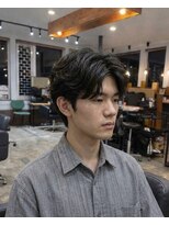 ジェットブラックキューサンロク(JET BLACK 936)&nbsp;フェザーパーマ