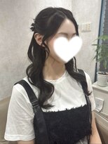 ノエ(Noe) 写真撮る日はこれ!ハーフツイン♪