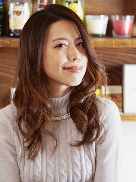 美容室チック 大島店(chic) ☆色気のかき上げバングからのスウィートウェーブ【大島】
