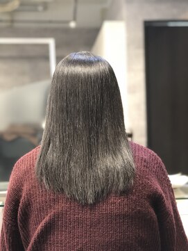 キャラ シャローネ 池袋(Chara Chalone) ブロー矯正でナチュラルストレート【charachalone池袋】_