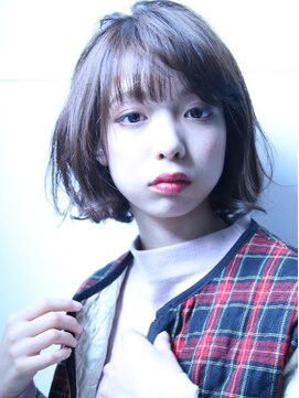 ブーケ(BOUQUET) 暖かボブ  ゆるカール  スタイリングしやすい