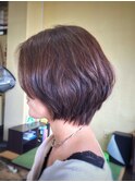 前下がりショートボブ!