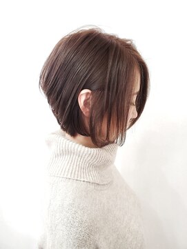 アイビー ヘアーアンドパーソナルカラー(I'B Hair & Personal Color) 【 I'B 】20代30代40代◎オータム×ショート×オレンジベージュ