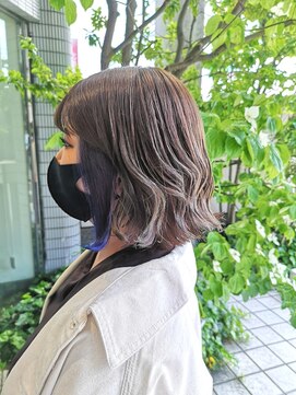 ジュンク(JUNQUE) 夏色切りっぱなしボブ