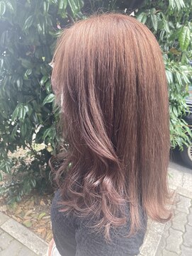 リー 京橋(Lee) 【Lee京橋】ミディアム×暖色系カラー