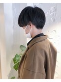 《長谷川愛》韓国マッシュ 長め刈り上げ 重めマッシュ