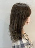 コントラストハイライト くすみベージュ