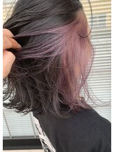 ベルヘアサロン(BeL HAIR SALON) 【インナーカラー】アメジスト