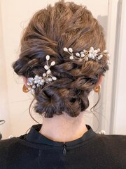 【luccica】お呼ばれヘアセット