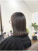 ダークアッシュ×切りっぱなし