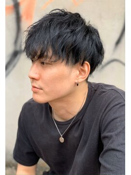 テダ(Te'Da) スパイラルパーマ風　メンズショート