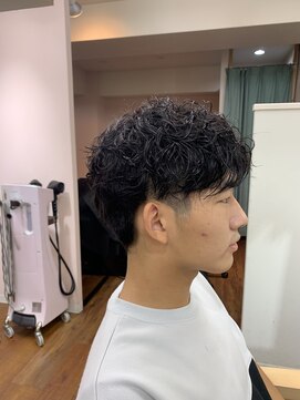 リミエ(RIMIE) #メンズ #メンズパーマ