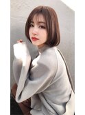 20代~50代◎ぱっつん前髪 ボブパーマ