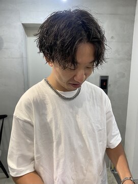 デューヘアー(due hair) MEN'S HAIR ツイストスパイラル マッシュパーマ メンズヘア