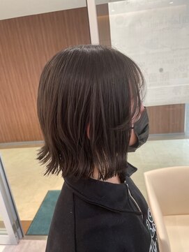 ケンジ 洋光台(KENJE) 外ハネ韓国風ショート【洋光台美容室】