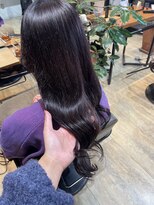 ロカリタ フォー ヘアー 千本丸太町店(ROCAReTA FOR HAIR) 暗髪風ラベンダーカラー○