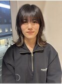 マッシュウルフ インナーカラー ウルフカット 学割U24