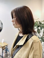 ソソ 与野(So/So)&nbsp;ミディアム/ロブ/暖色カラー/ブラウンカラー