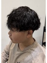ラビス クローバー(Lovis clover)&nbsp;波巻きパーママッシュメンズカット♪あゆむ