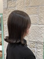 ラピッシュ 新松戸店(Lapish)&nbsp;ダークアッシュ×外ハネスタイル