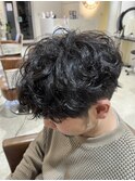 メンズプードルパーマ