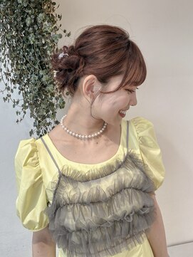 ゼスト 中野店(ZEST) 【ZEST中野/武田智海】お呼ばれヘアにも♪ふわふわまとめ