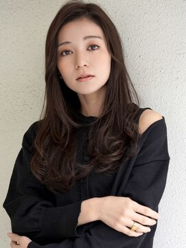 ブゾン(buZon) 【buZon ブゾン】黒髪レイヤーロング似合わせカット