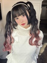 ドットハリス(.Hallis)&nbsp;ツインテール/裾カラー/ヘアメ/ヘアセット/髪質改善/韓国