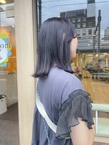 ブロッサム 東中野店&nbsp;ホワイトラベンダーハイトーン外国人風透明感大人可愛い韓国