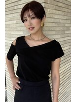 グランジュテ(grandjute)&nbsp;ストレート　縮毛矯正　酸熱トリートメント　前髪カット　那覇