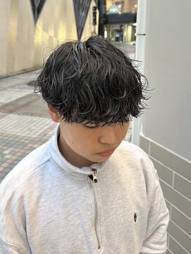 アレアル 広島並木通り店(ALEAR) 波巻きパーマ/波巻きスパイラル/マッシュ/ツーブロック