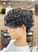 強め波巻きスパイラルパーママッシュツーブロック19時以降