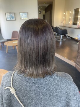 アフェクテュー 志度店(affectueux) 20代30代40代 ハイライトベージュカラー