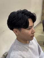 ゼスト 吉祥寺店(ZEST) フェザーパーマ 毛流れヘア 鈴木楓竜