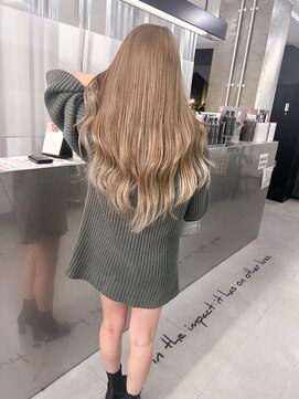 キング 枚方店(K!ng) 縮毛矯正髪質改善ハイライトレイヤーカット枚方美容室エクステ