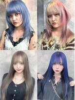 ティアム 渋谷店(Tiam shibuya)&nbsp;小顔に見せるヘア/黒髪カタログ/ボブルフ/ネビージュ/ワンレン