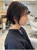 【 VIVO】大人可愛い丸みショートボブ 束感ショート 深江橋