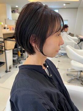 ヴィーヴォ 深江橋店(VIVO) 【 VIVO】大人可愛い丸みショートボブ 束感ショート 深江橋