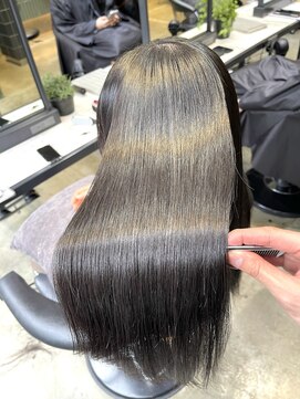 レーヴバイロンド 仙台(Reve by Lond) 髪質改善縮毛矯正韓国レイヤーフェミニングロング似合わせカット