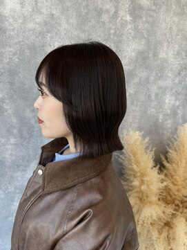 ヘアアンドメイク ムーア(Muuua) 韓国風ボブ