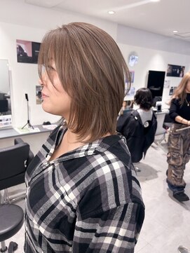 キング 枚方店(K!ng) 縮毛矯正髪質改善ハイライトレイヤーカット枚方美容室エクステ