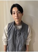 大人ナチュラルなセンターパート