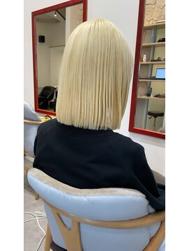 タップ(TAP) 金沢美容室／TAP／県庁／ブリーチカラー／ケアブリーチ／透明感