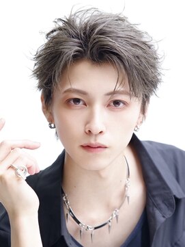 リップス 表参道店(LIPPS) フェザーパーマフェザーショート毛流れセンターパート韓国ヘア中